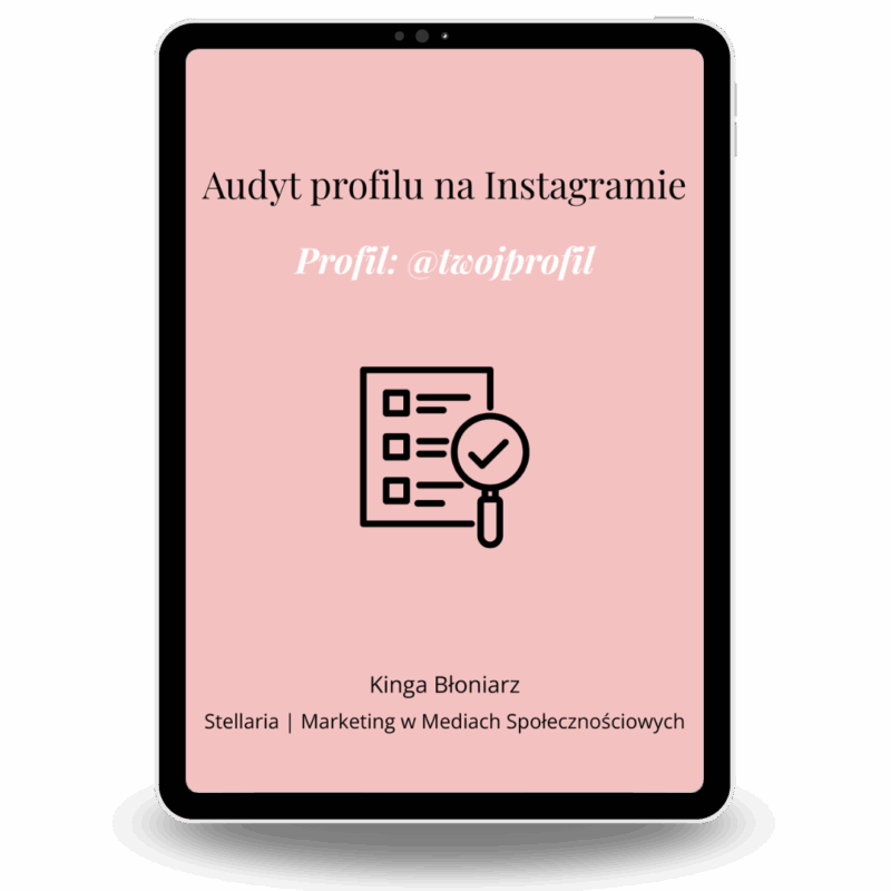 Audyt profilu na Instagramie
