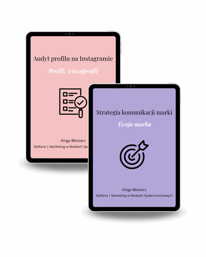 Audyt profilu + Strategia komunikacji marki na Instagramie