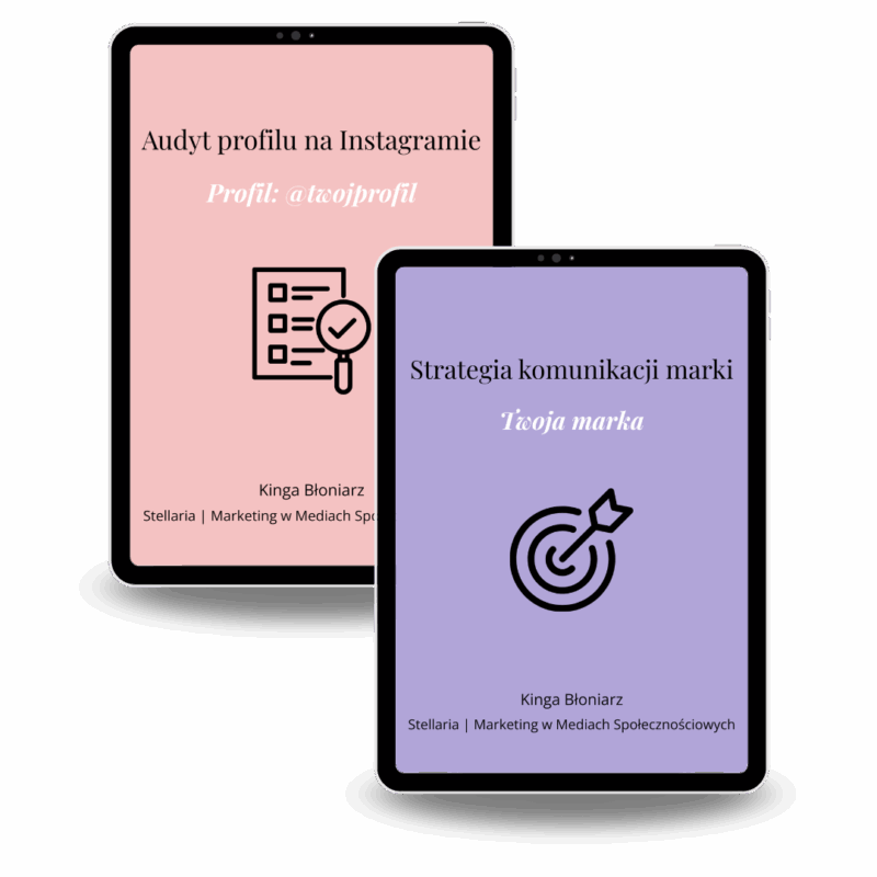 Audyt profilu + Strategia komunikacji marki na Instagramie
